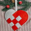 Weihnachtsherz H 20 cm