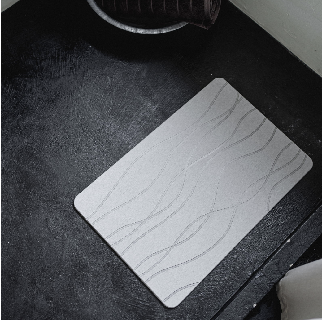 Diatomit-Badematte 60X40cm