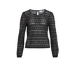 Bluse mit Spitze - Chikka Black