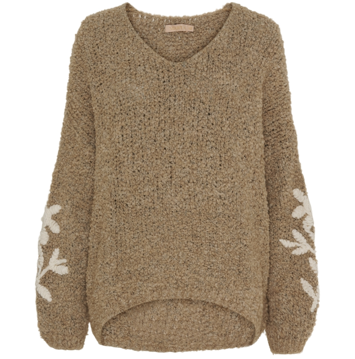 Strick Almond Beige