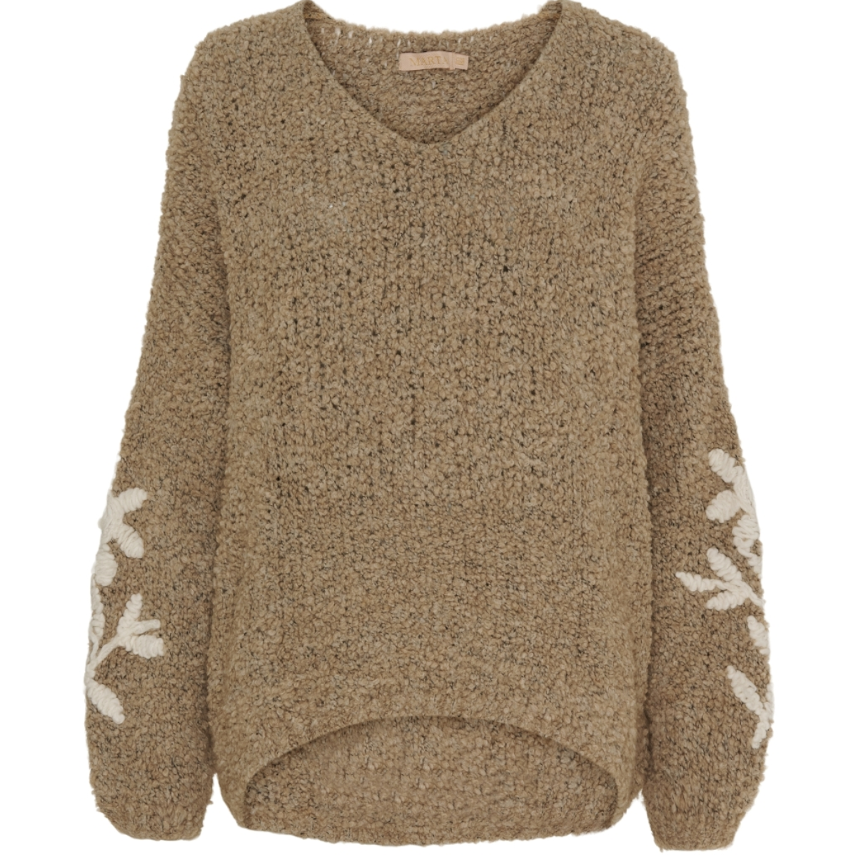 Strick Almond Beige