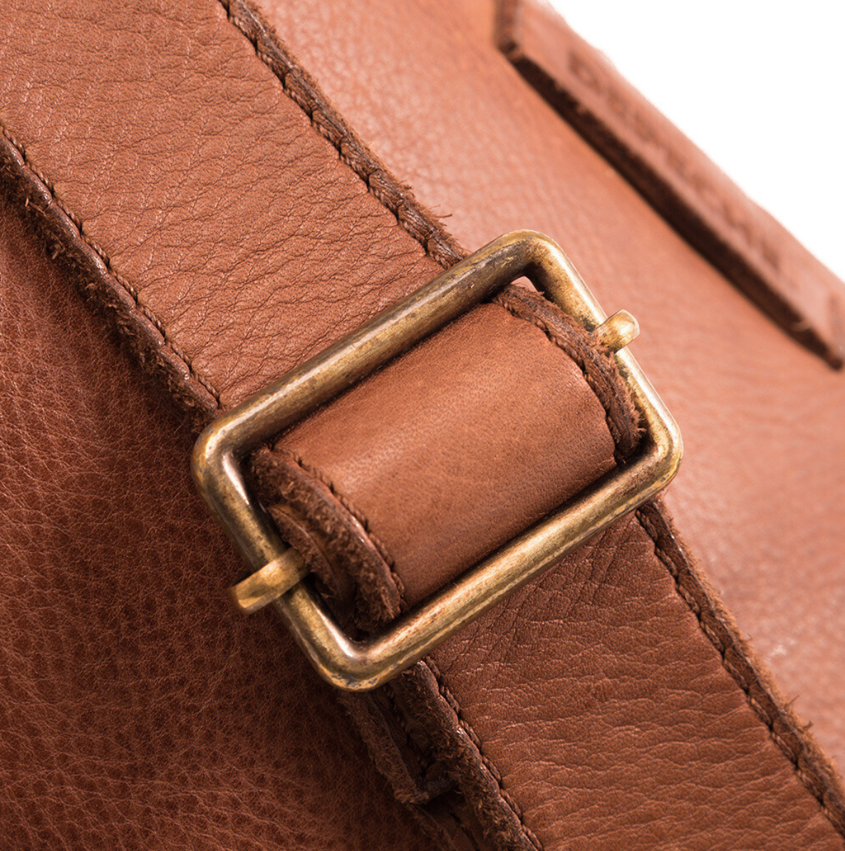 Bumbag Geflecht Cognac