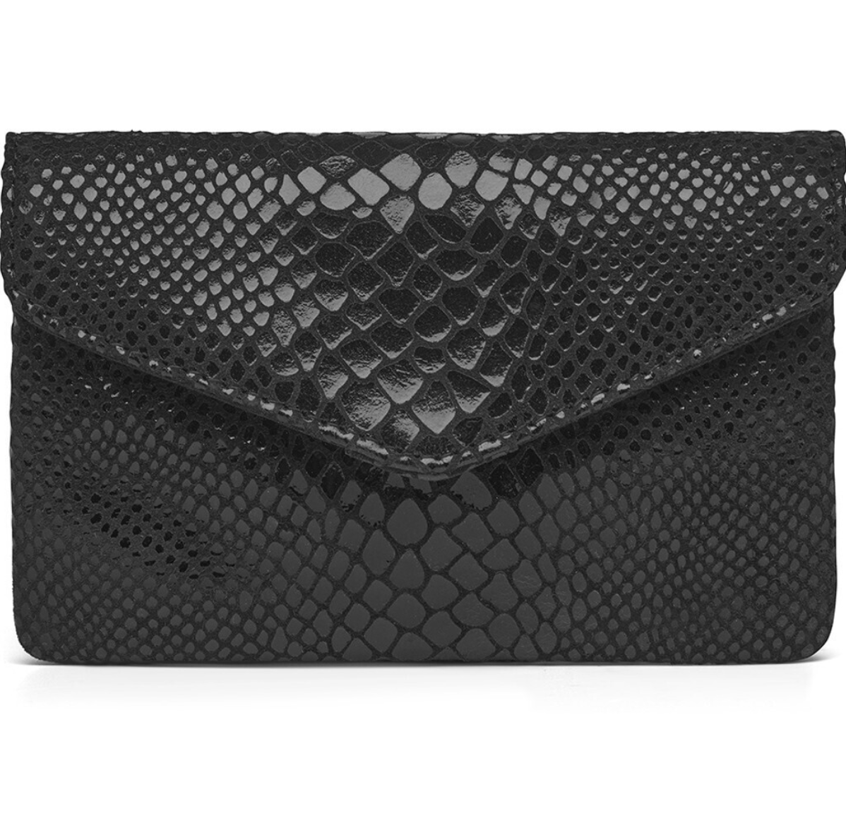 Geldbörse Aura Black Croco