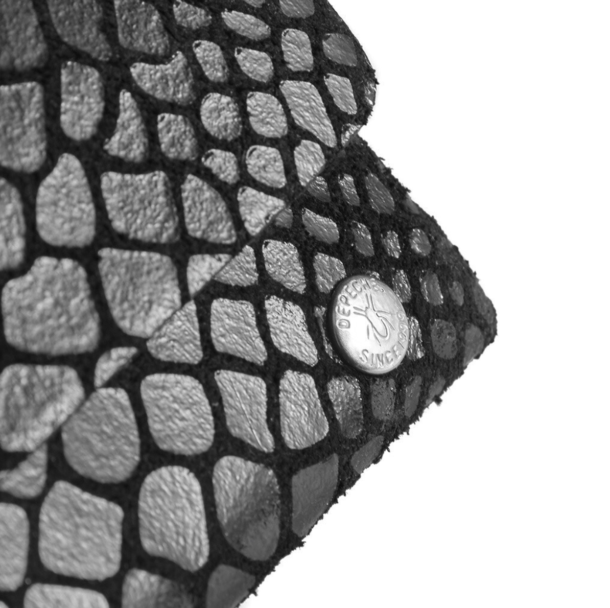 Portemonnaie Aura Small - Black croco