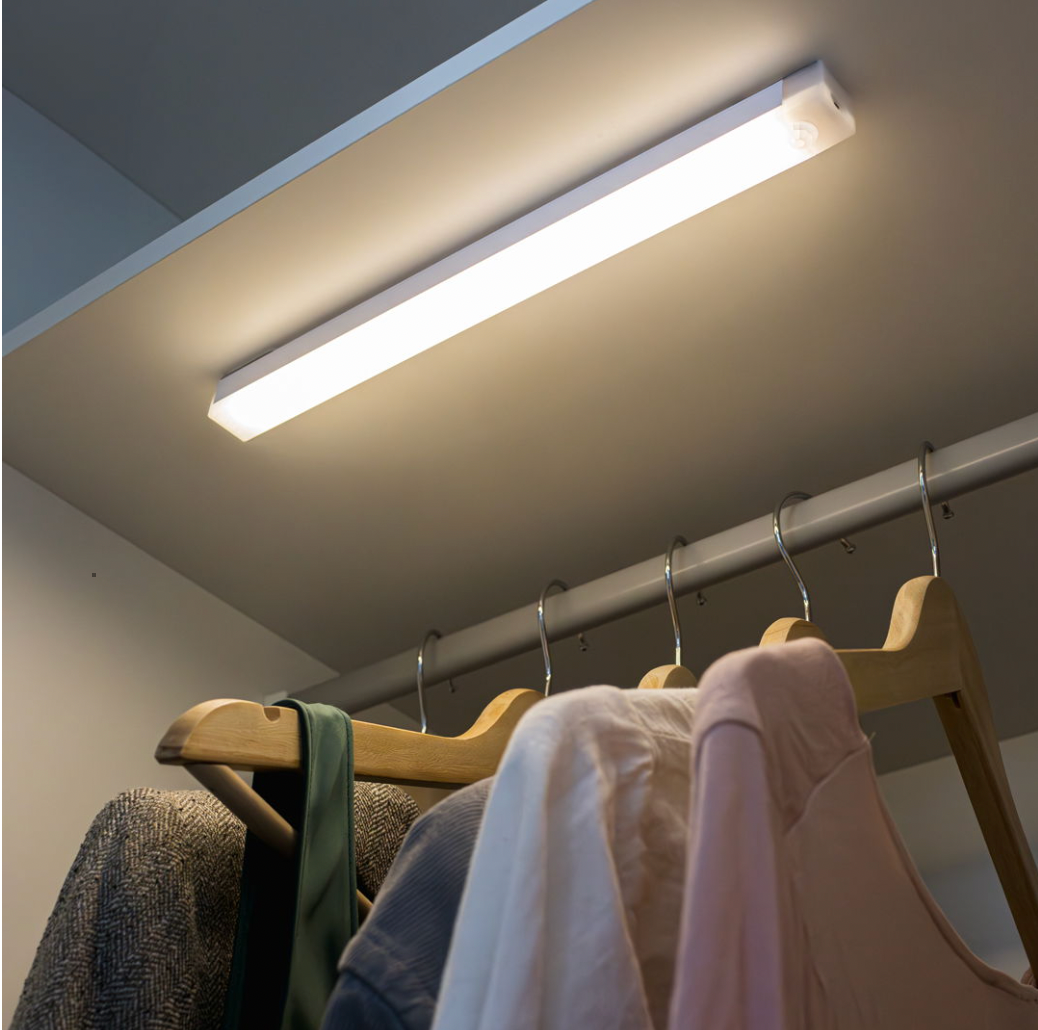 LED-Schrankslampe 30 cm mit Sensor - 3er-Pack
