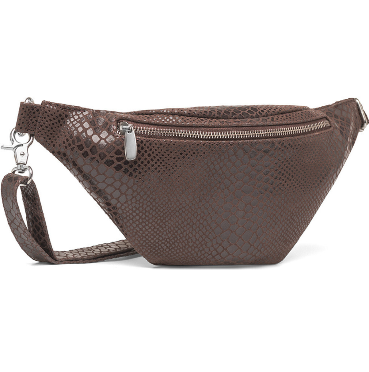 Bumbag Aura Braun Croco
