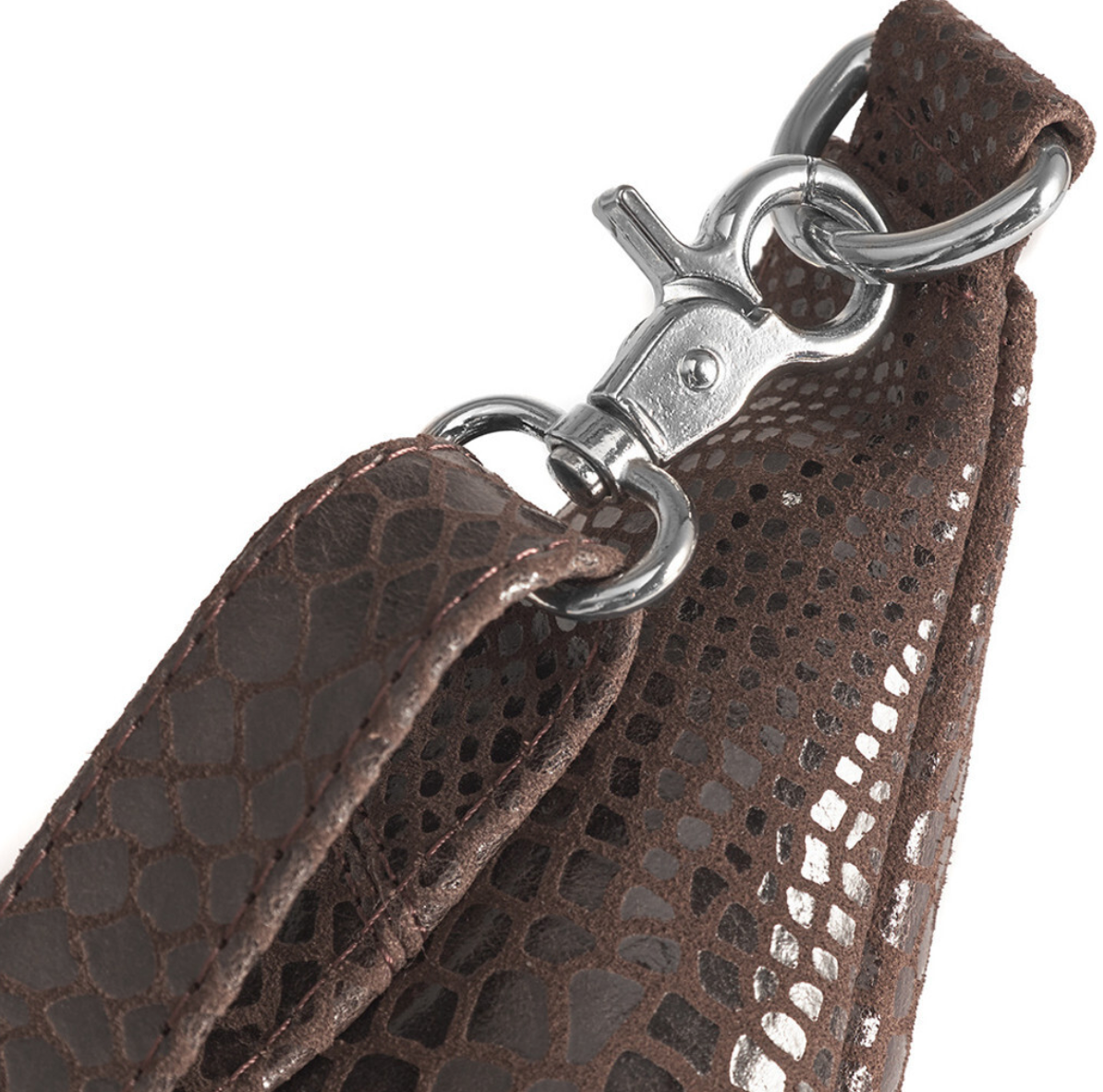 Cool Buffy XL Bauchtasche aus butterweichem Leder - Braun