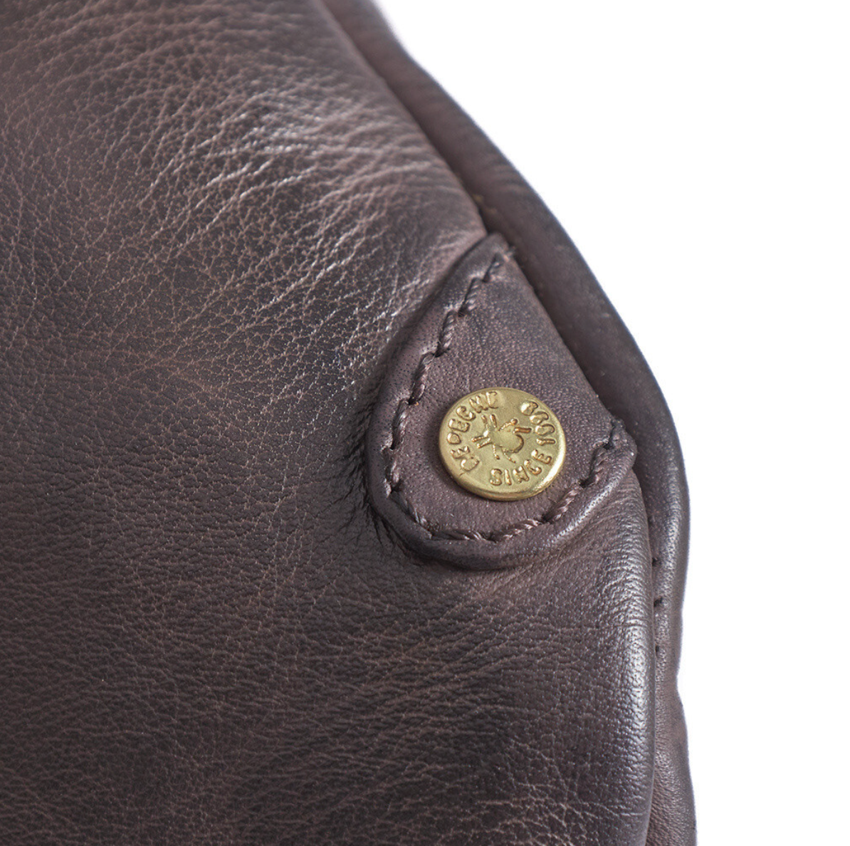 Cool Buffy XL Bauchtasche aus butterweichem Leder - Braun