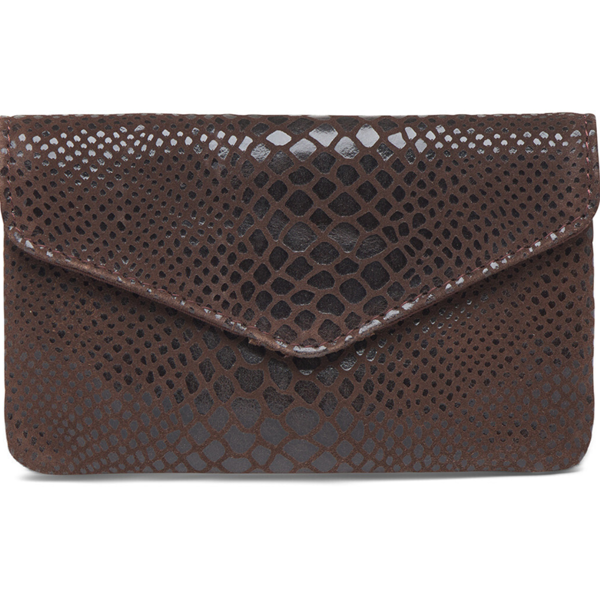 Geldbörse Aura Brown Croco