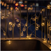 Große Lichterkette mit 50 LEDs und Timer