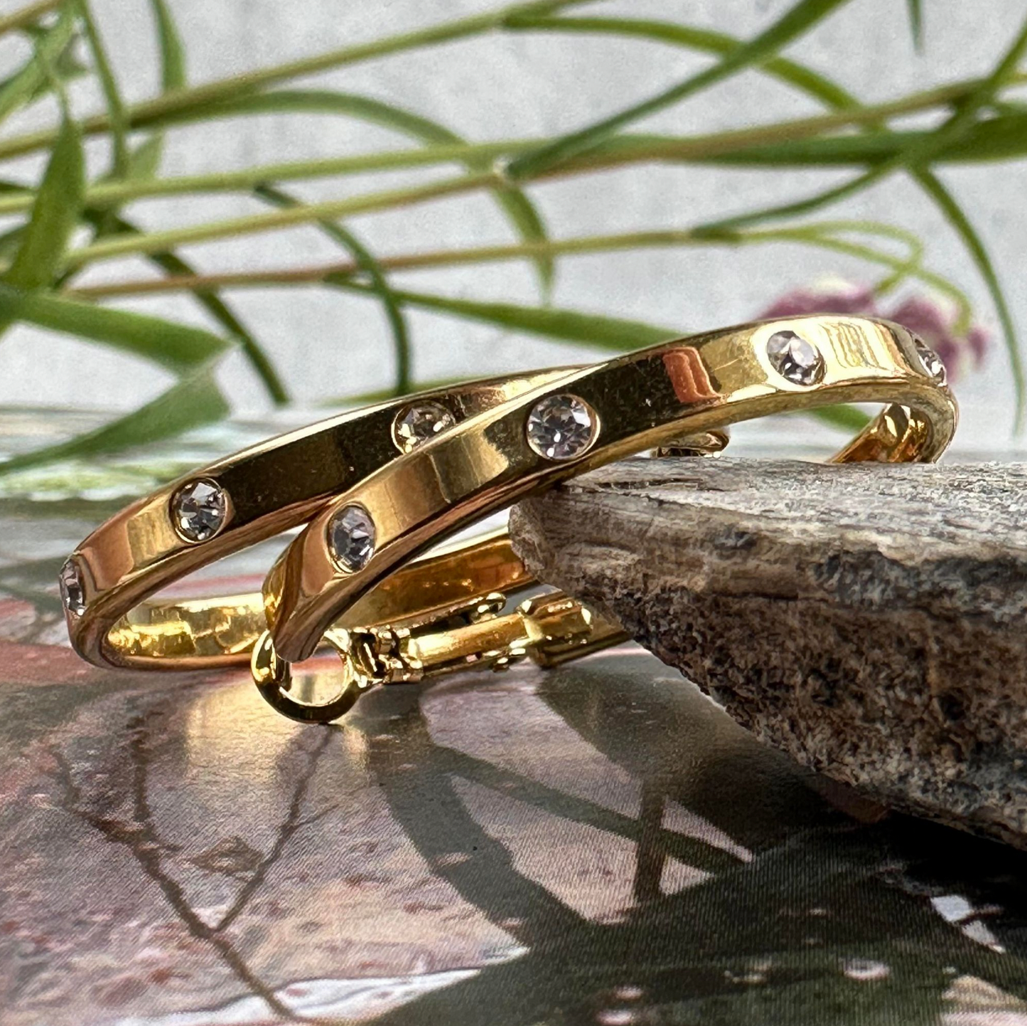 Ohrringe Mindy 18K vergoldet