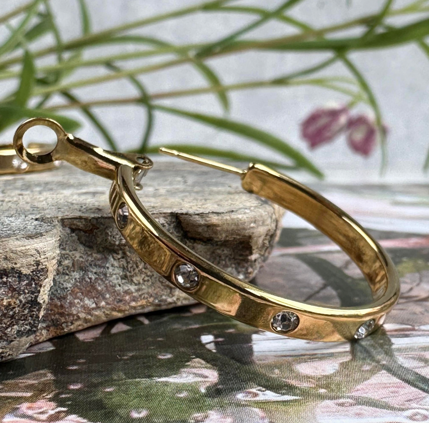 Ohrringe Mindy 18K vergoldet