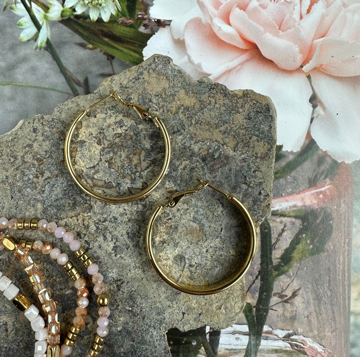 Ohrringe Mindy 18K vergoldet