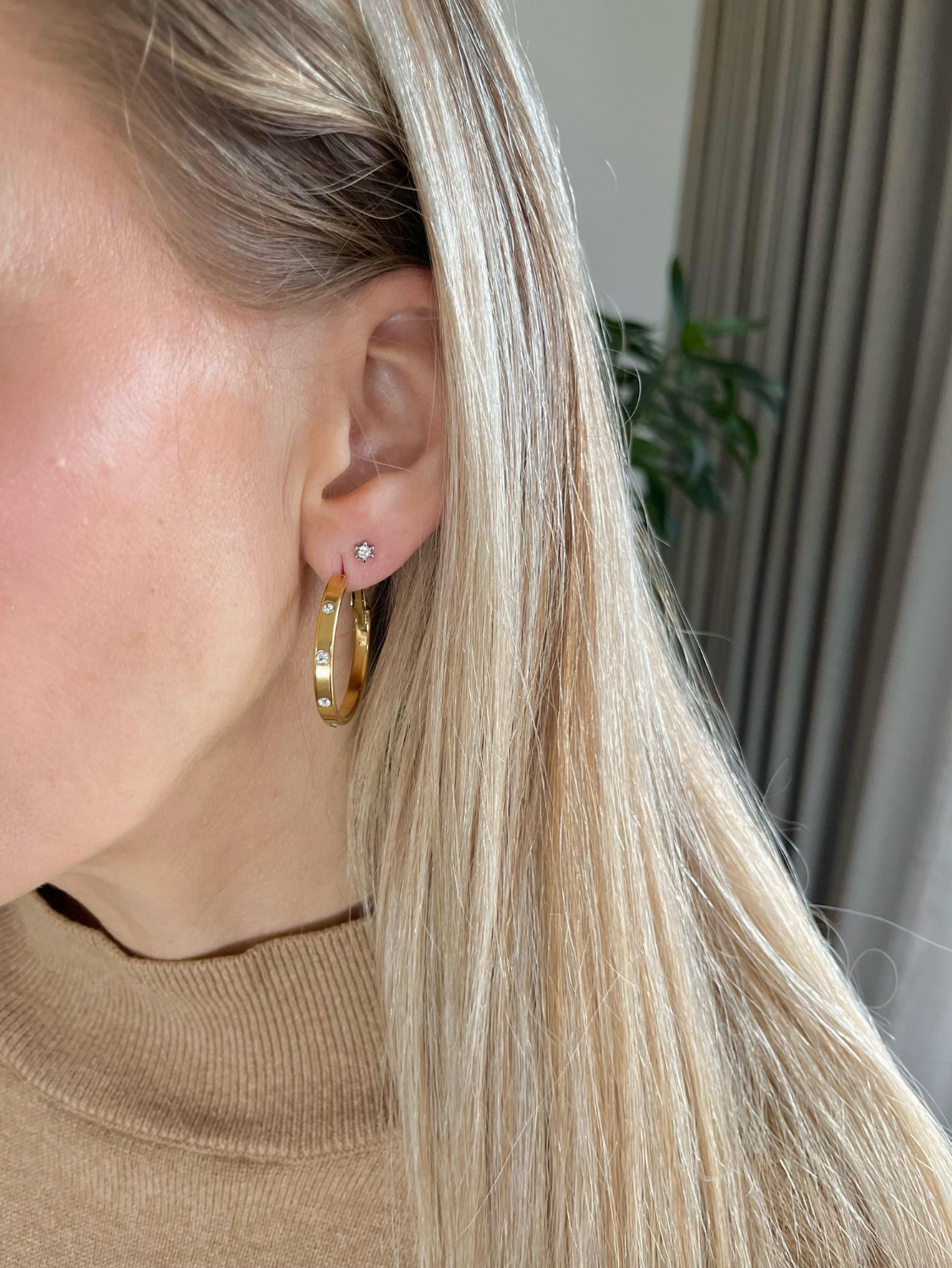 Ohrringe Mindy 18K vergoldet
