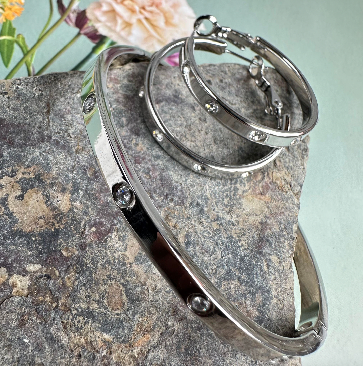 Mindy-Set mit Armband und Ohrringen