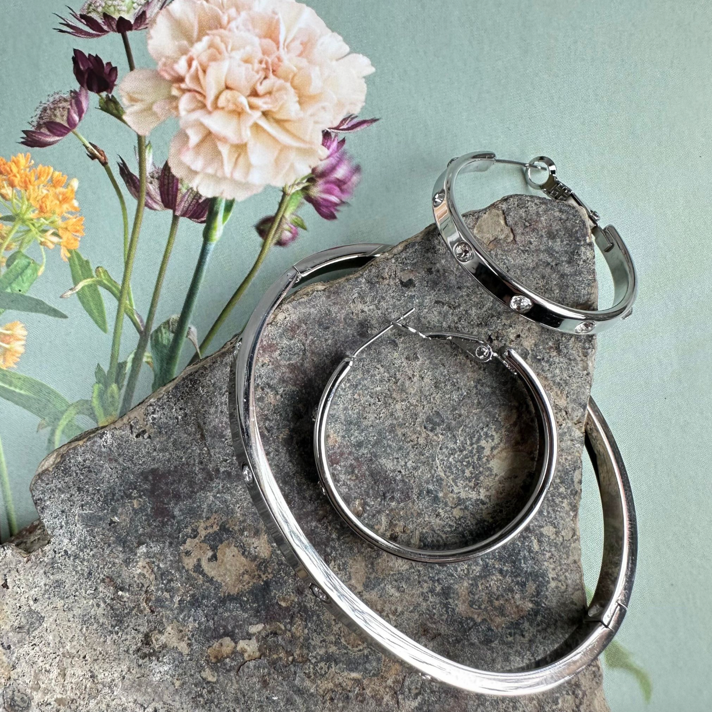 Mindy-Set mit Armband und Ohrringen