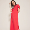 Kleid Aby Rot