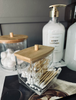 Makeup-Organizer - Acryl mit Bambusdeckel