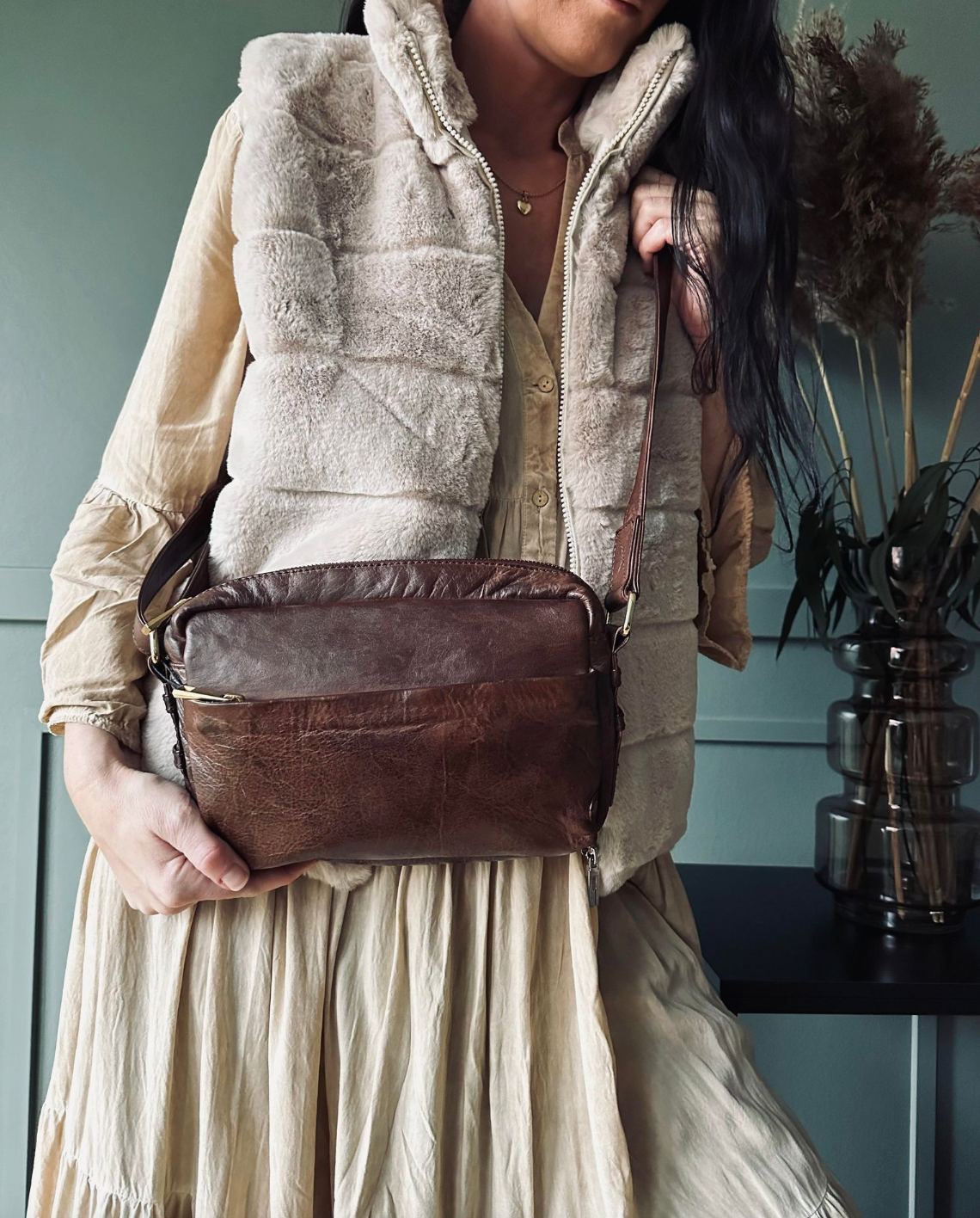 Weste Mindy Hellbeige