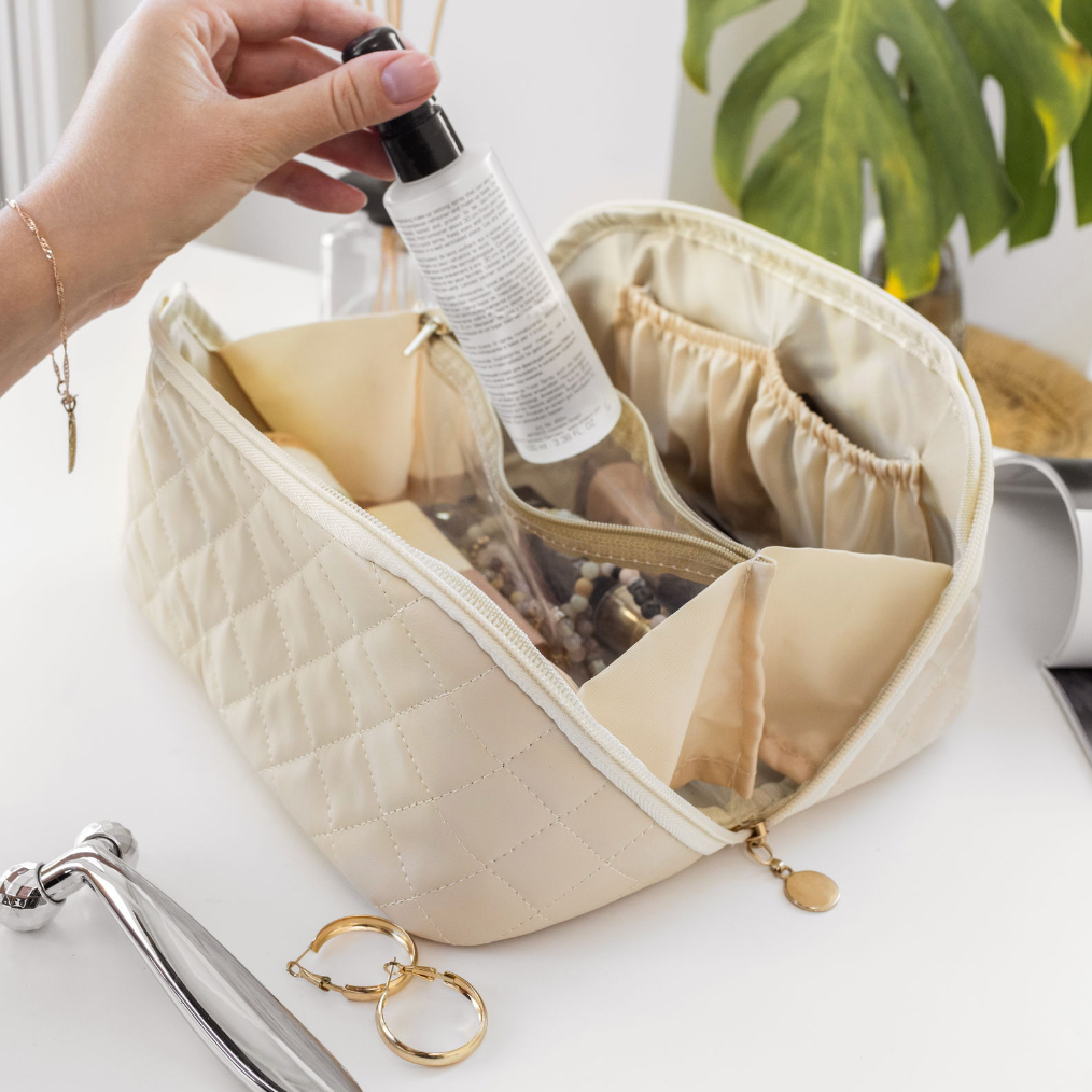 Vega Kulturtasche Beige