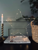 LED Stern Silber 30 cm
