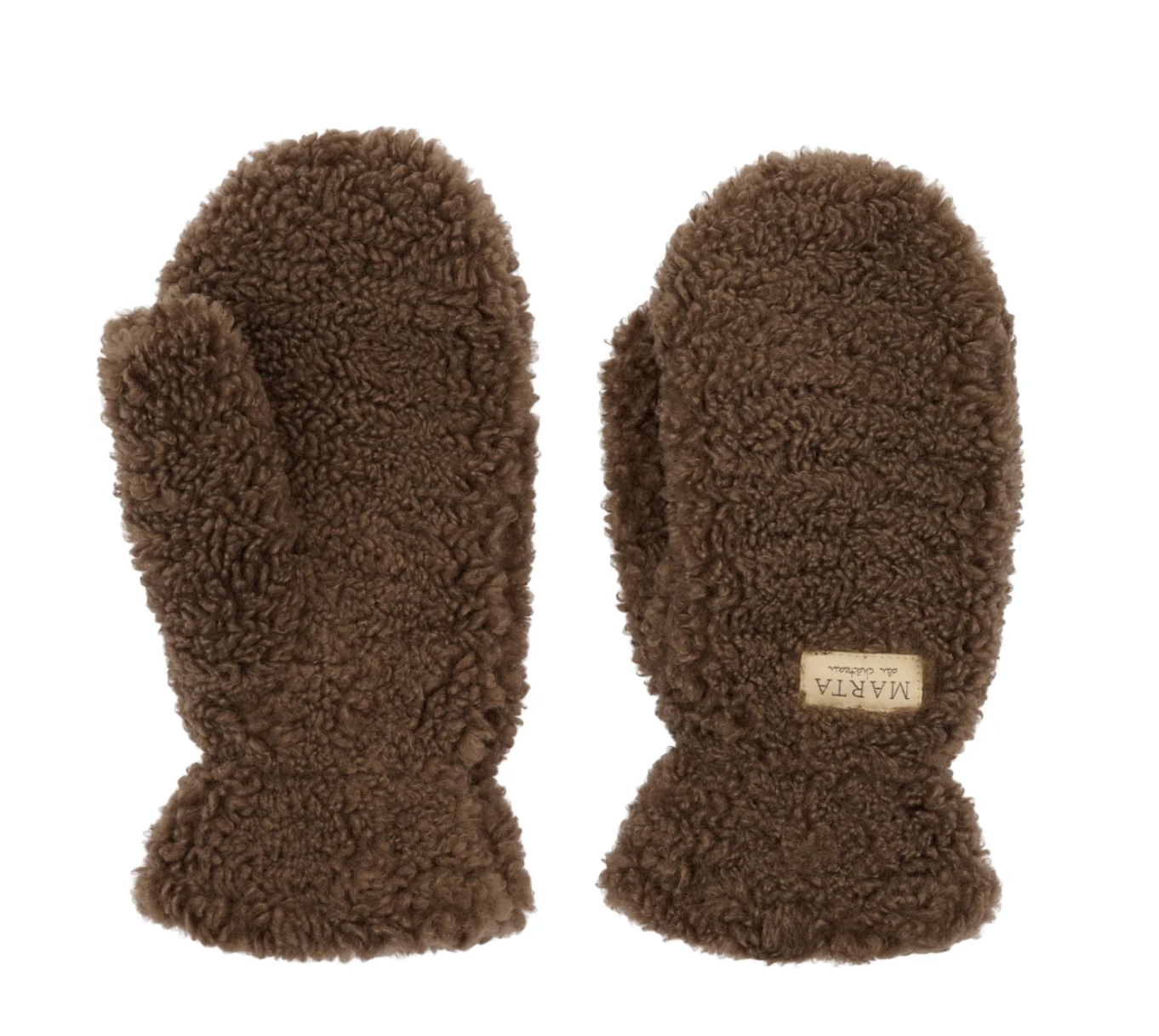 Fäustlinge Marta - Brown Teddy