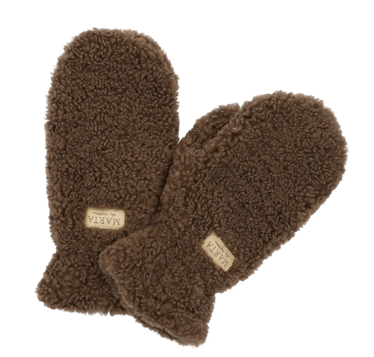Fäustlinge Marta - Brown Teddy