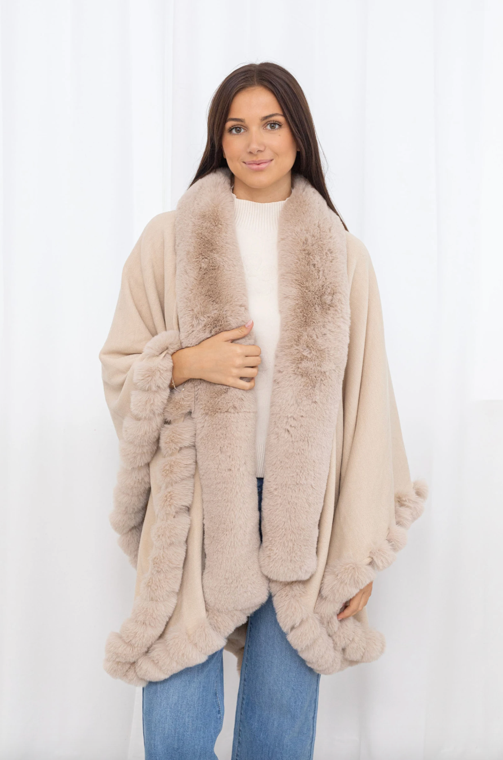 Poncho-Schal