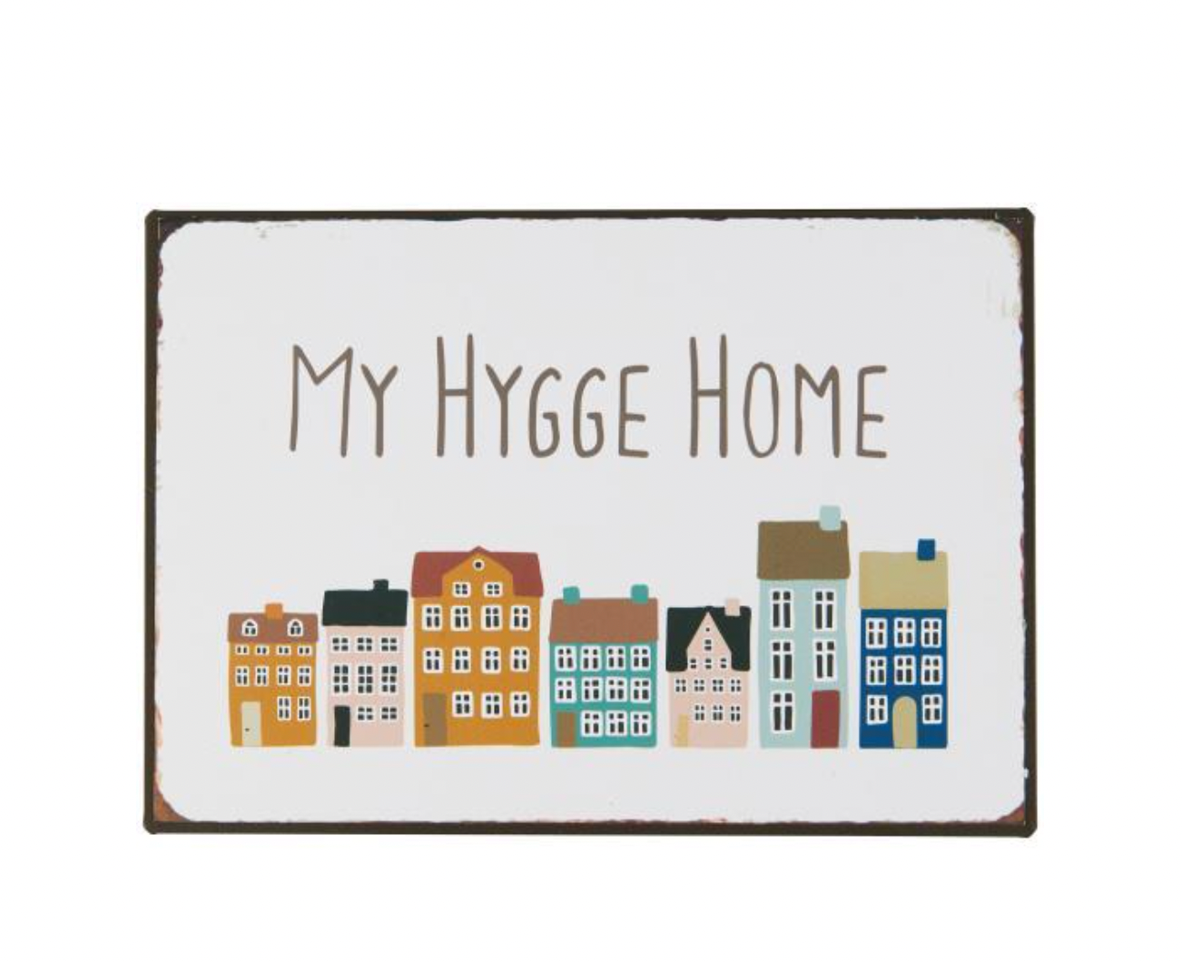 Schild "HYGGE HOME"