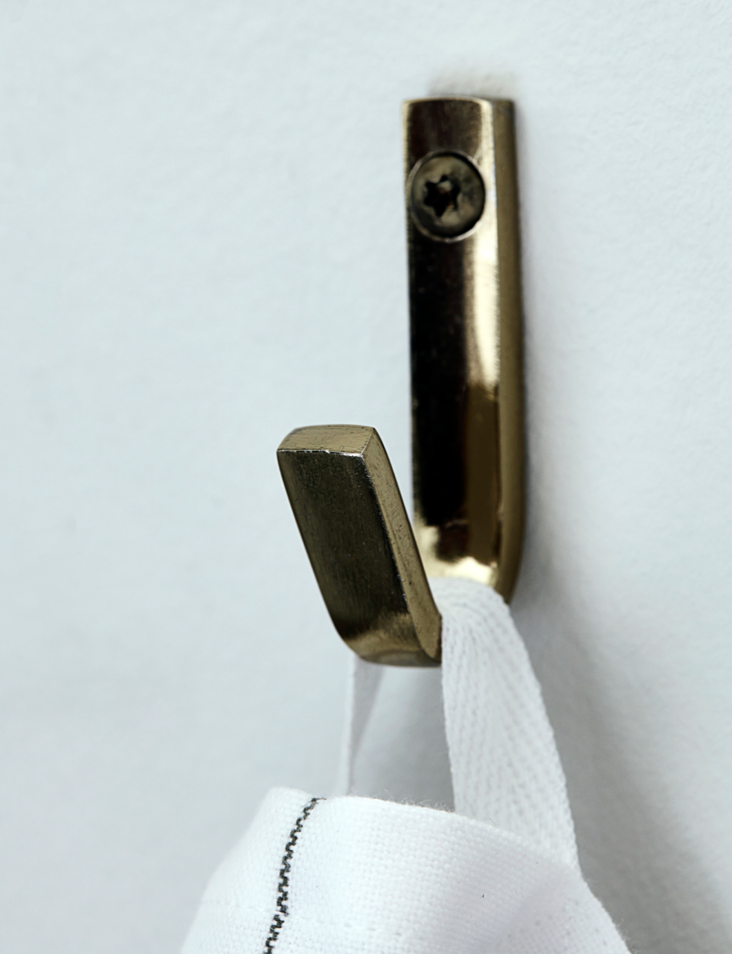 Haken Bath Messing - 3 Stk.