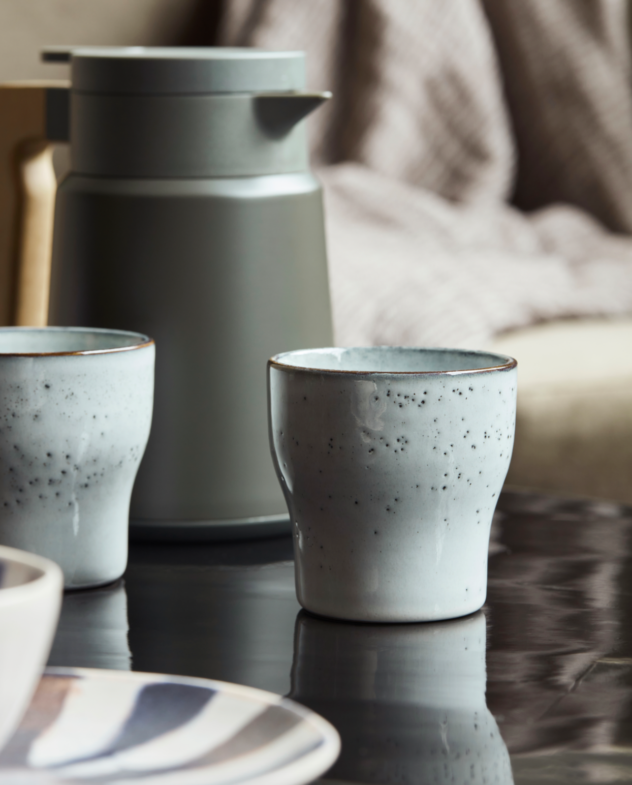 Thermobecher Stone - Set mit 4 Stk.