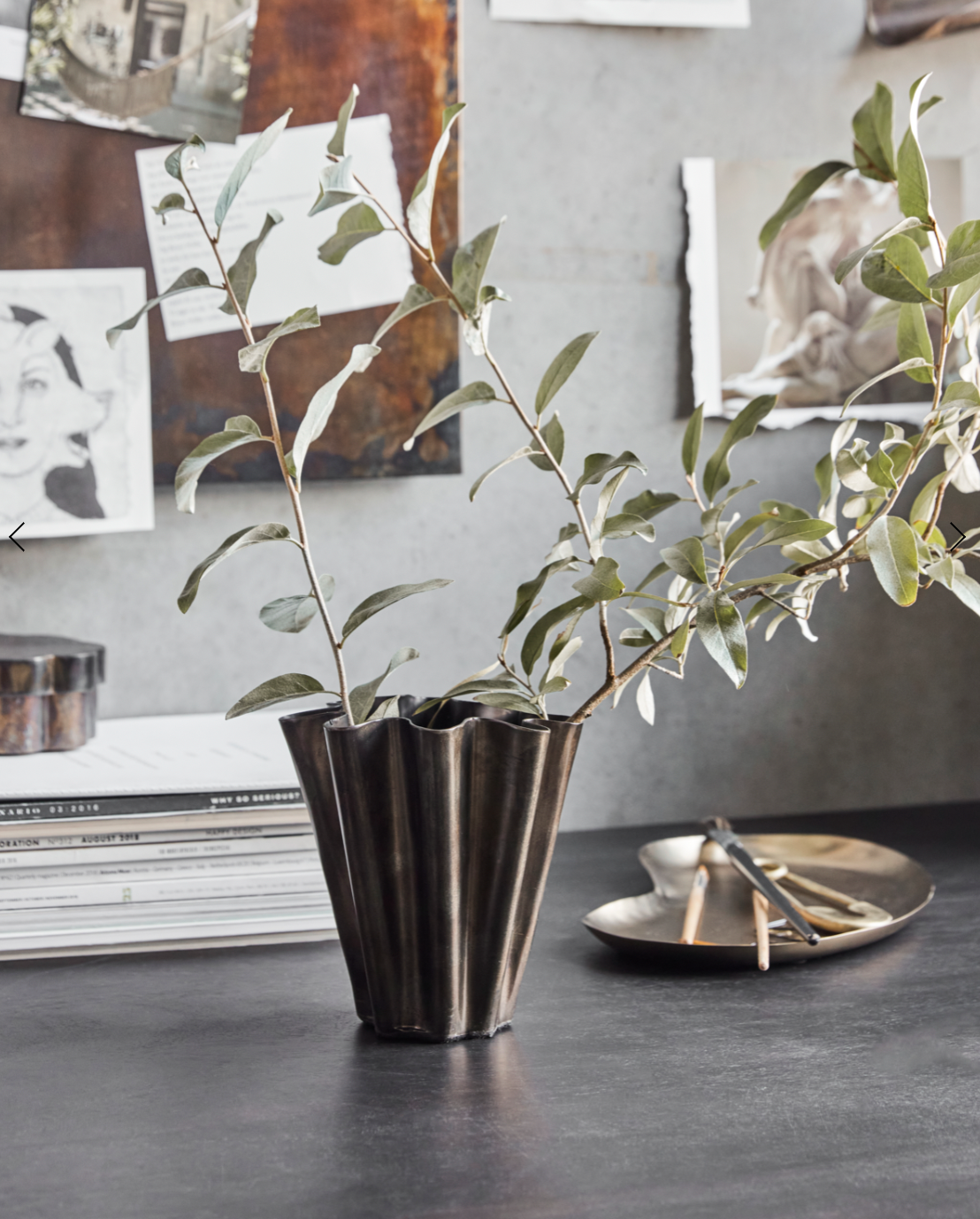 Vase Antique Brown