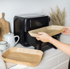Airfryer-Papierformen, Doppelschublade - 50 Stk.