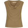 Bluse mit Glitzer - Gold