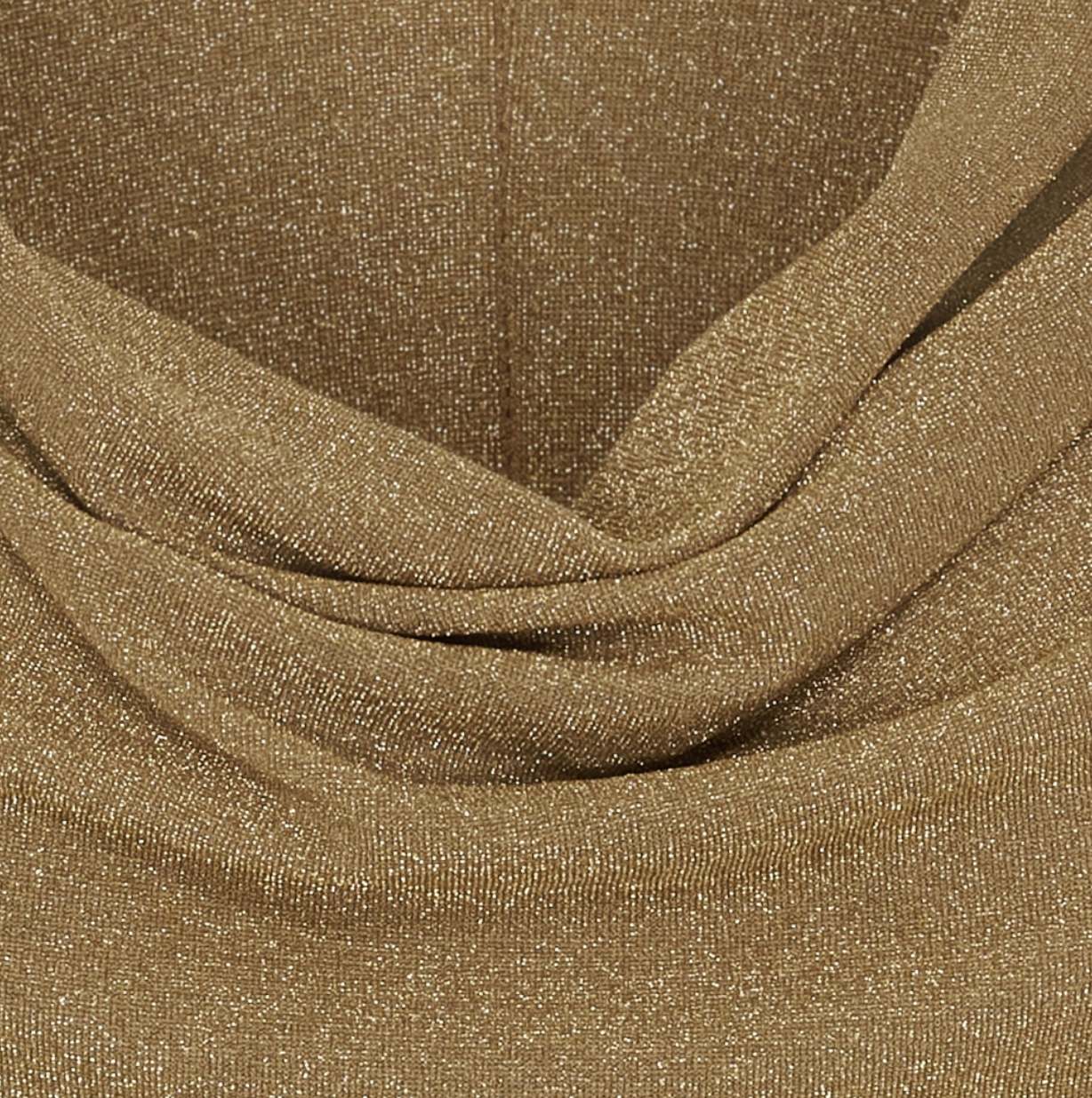 Bluse mit Glitzer - Gold