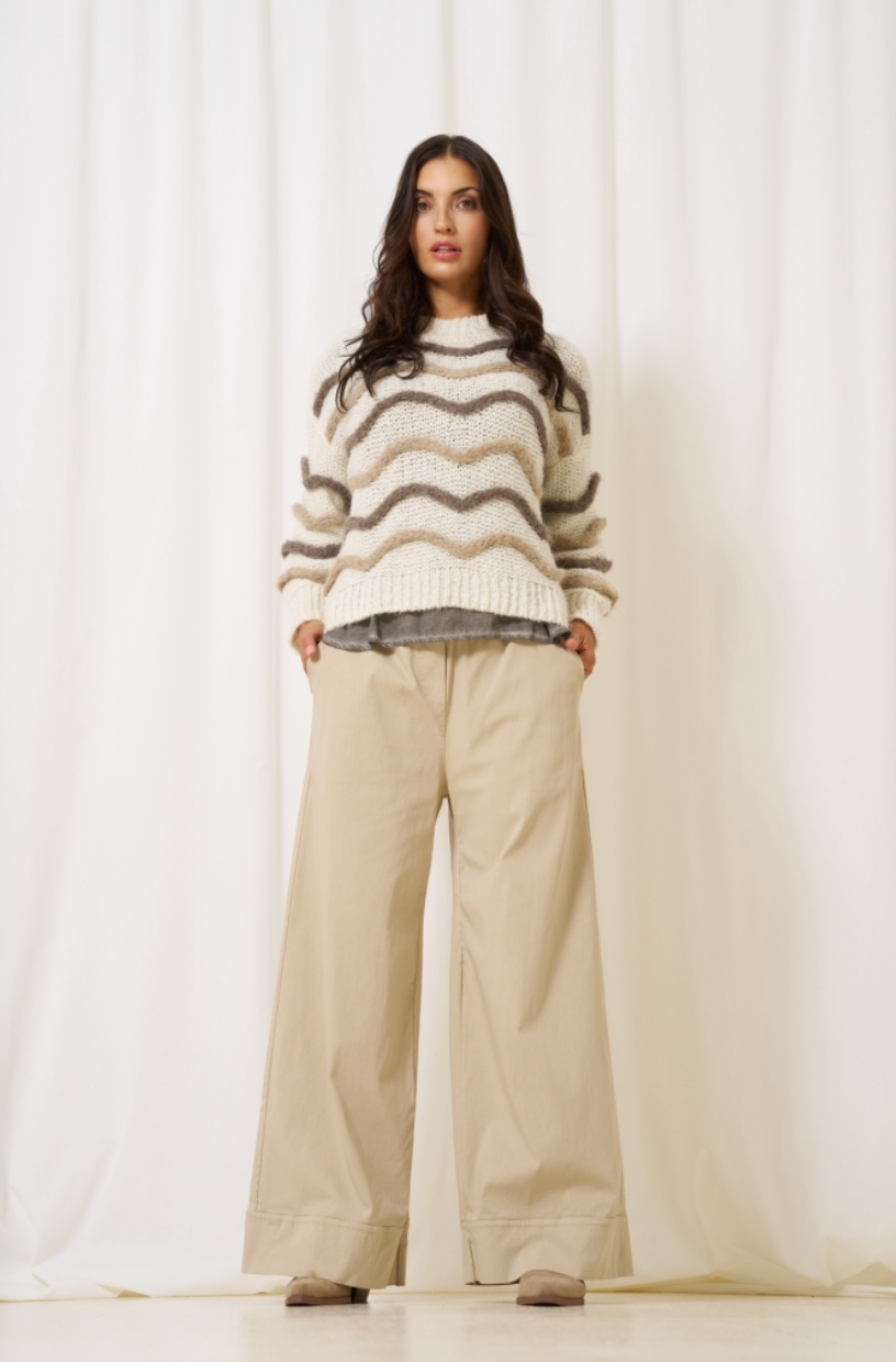 Hose Lorinda Beige