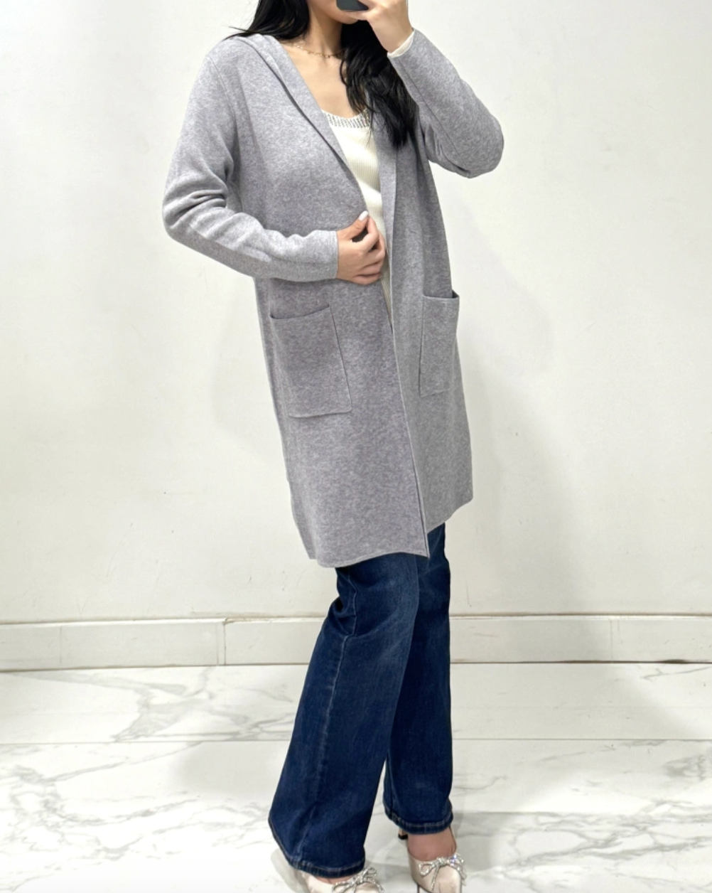 Cardigan Amanda grey