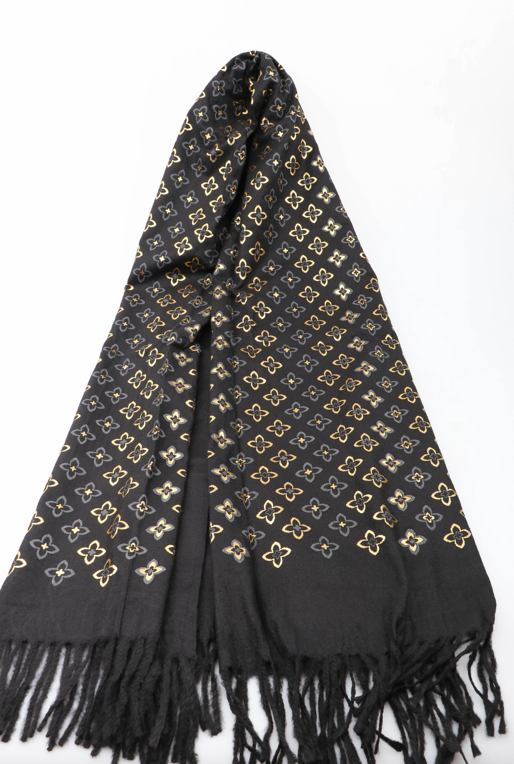Schal - Black / Gold
