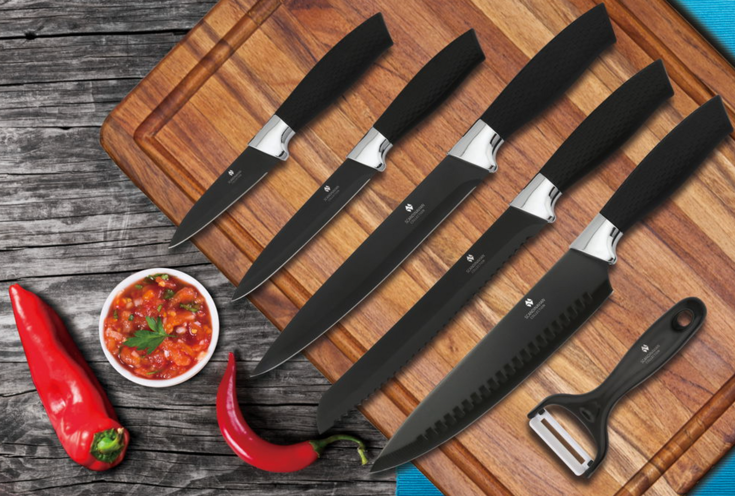 Messer-Set - 6er Pack