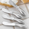 4 Stk. Buttermesser Stahl