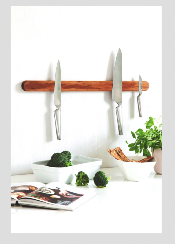 Magnetischer Messerhalter - Walnut 59cm