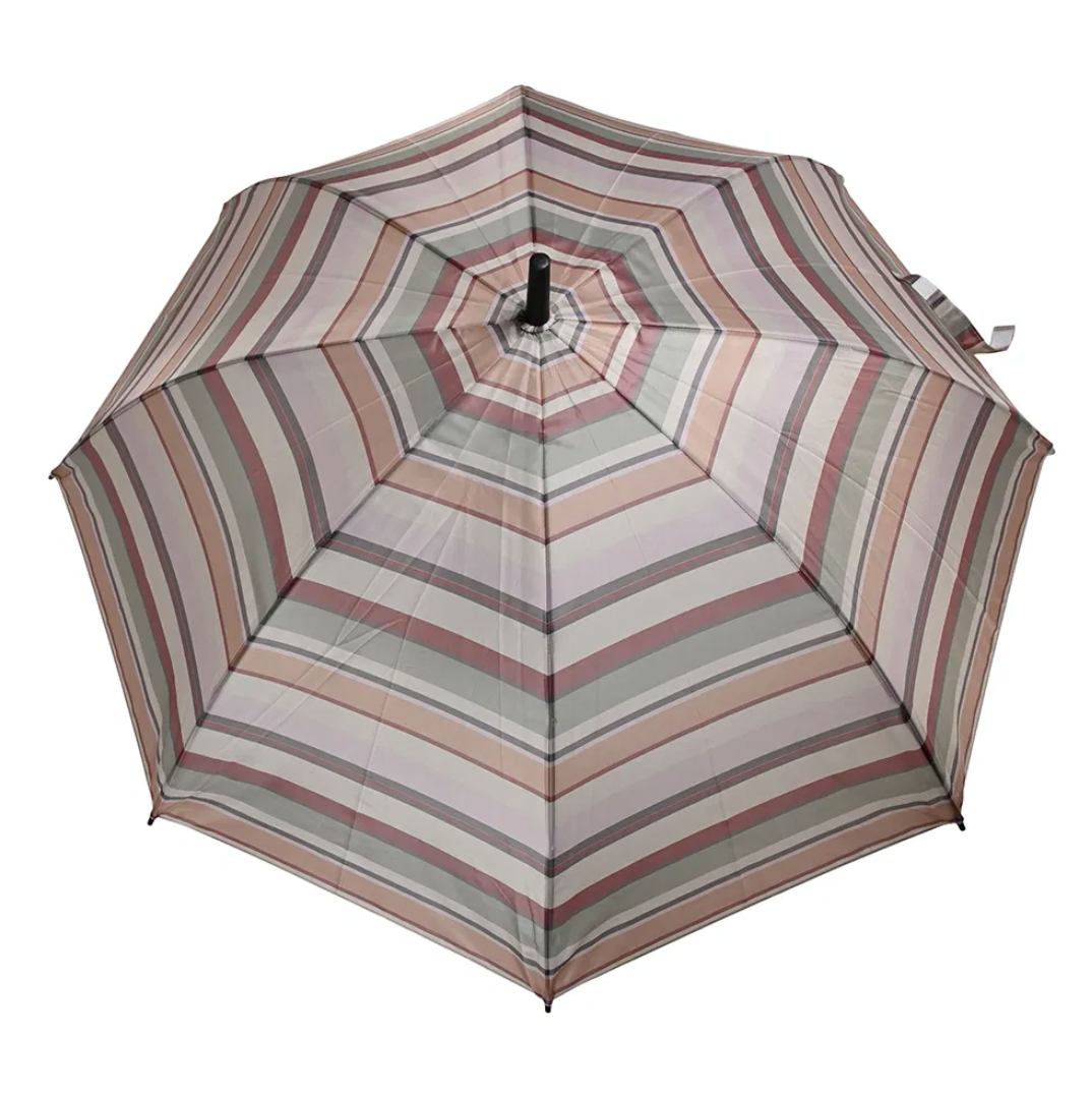 Regenschirm mit Streifen