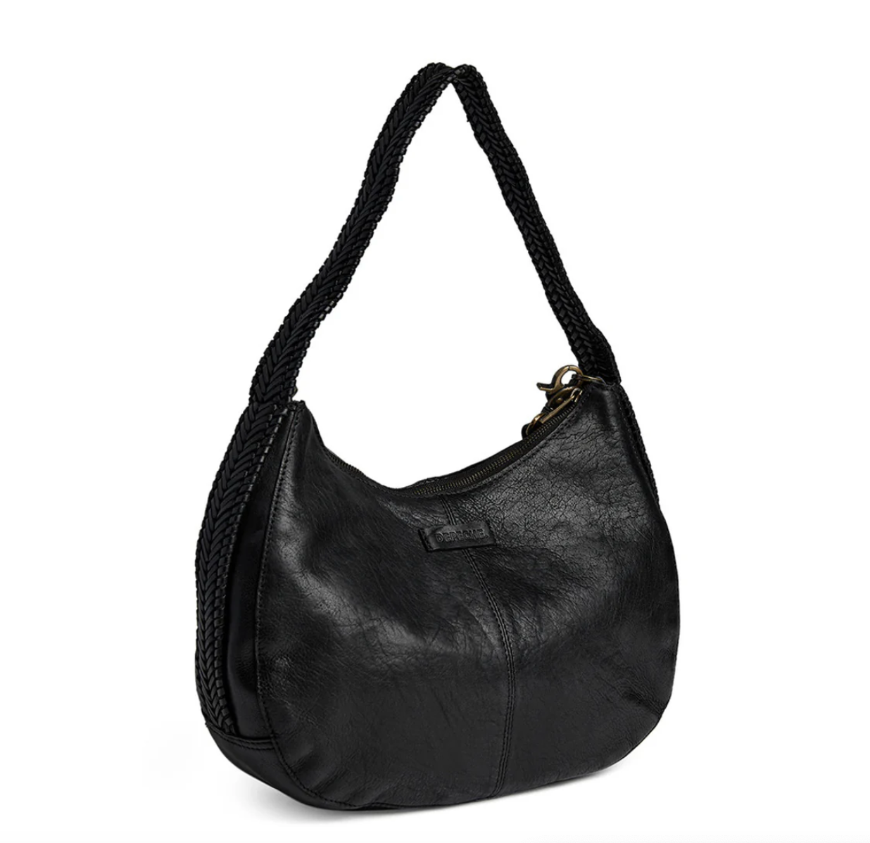 Exklusive Schultertasche - Geflochtener Schulterriemen