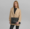 Clutch Oversize Luminino schwarz