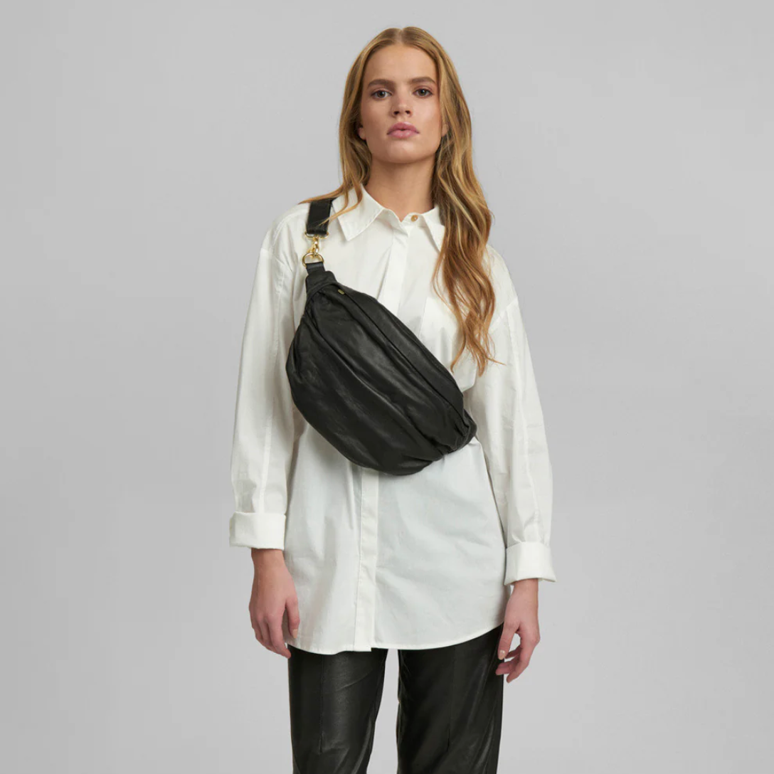Bumbag Nero - Ultra weiches Leder
