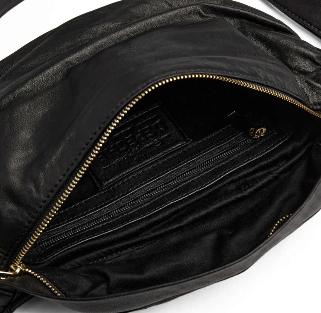 Bumbag Nero - Ultra weiches Leder