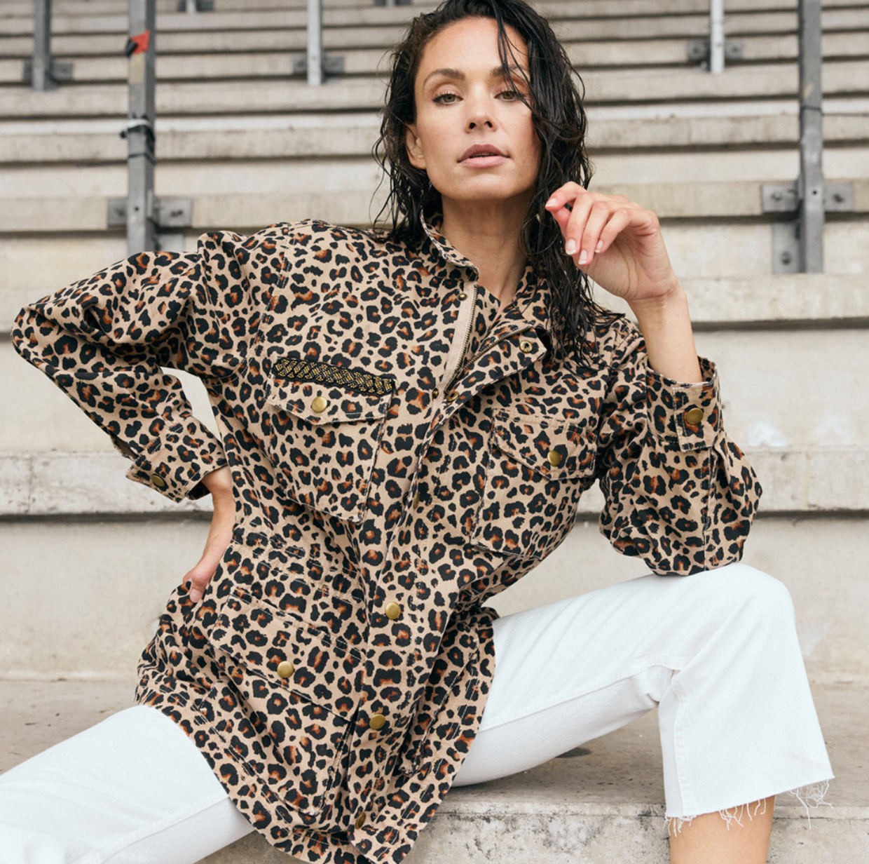 Jacke Leopard