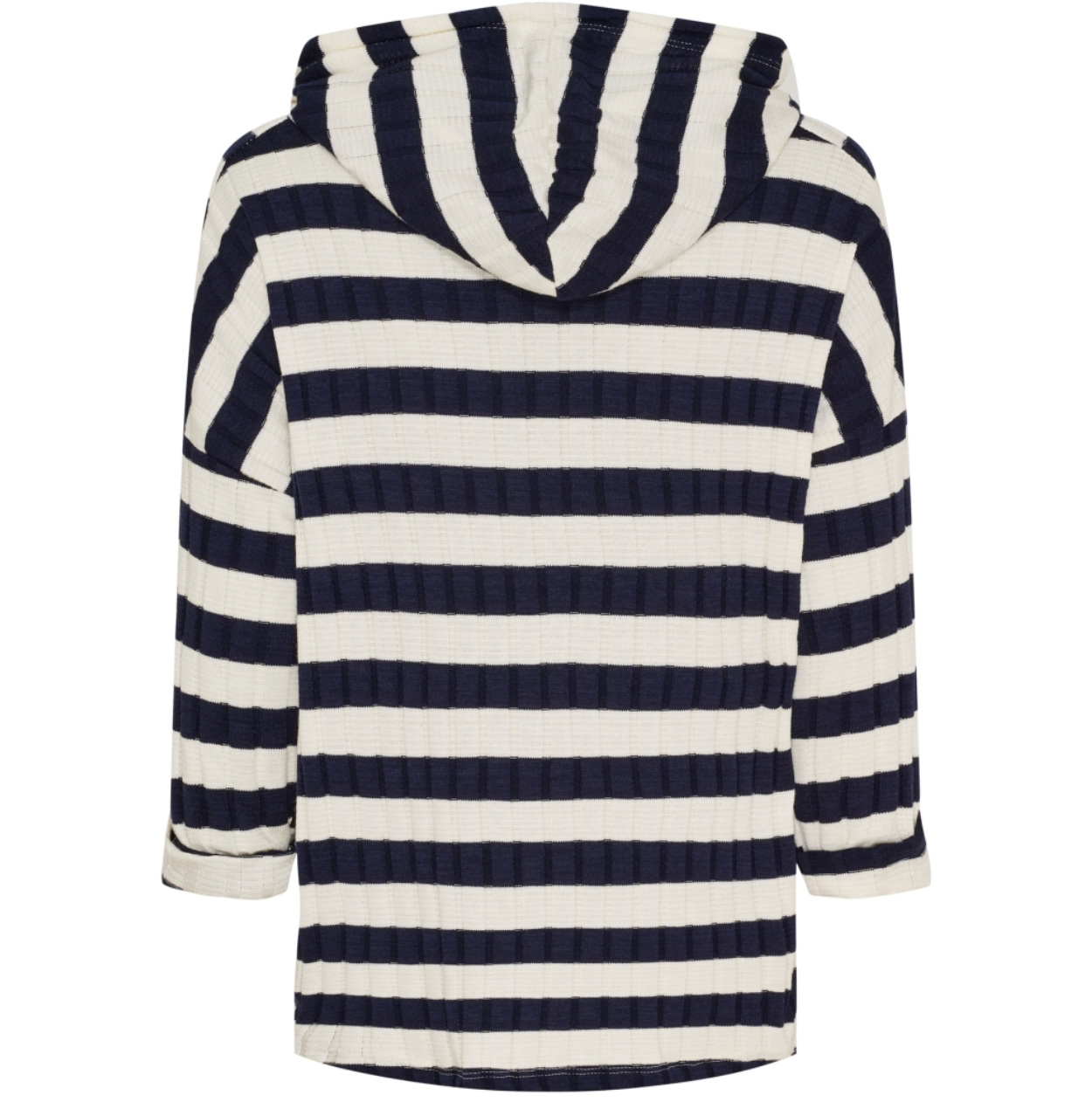 Bluse mit Kapuze - Navy