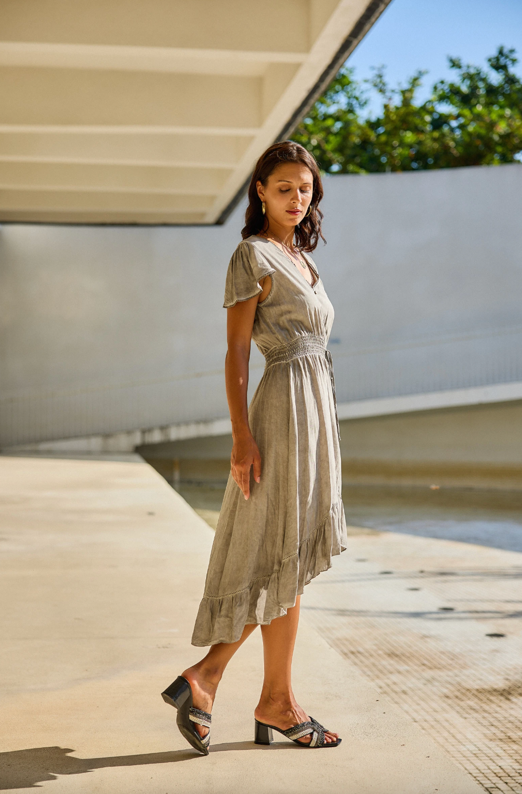 Kleid Marianna stone