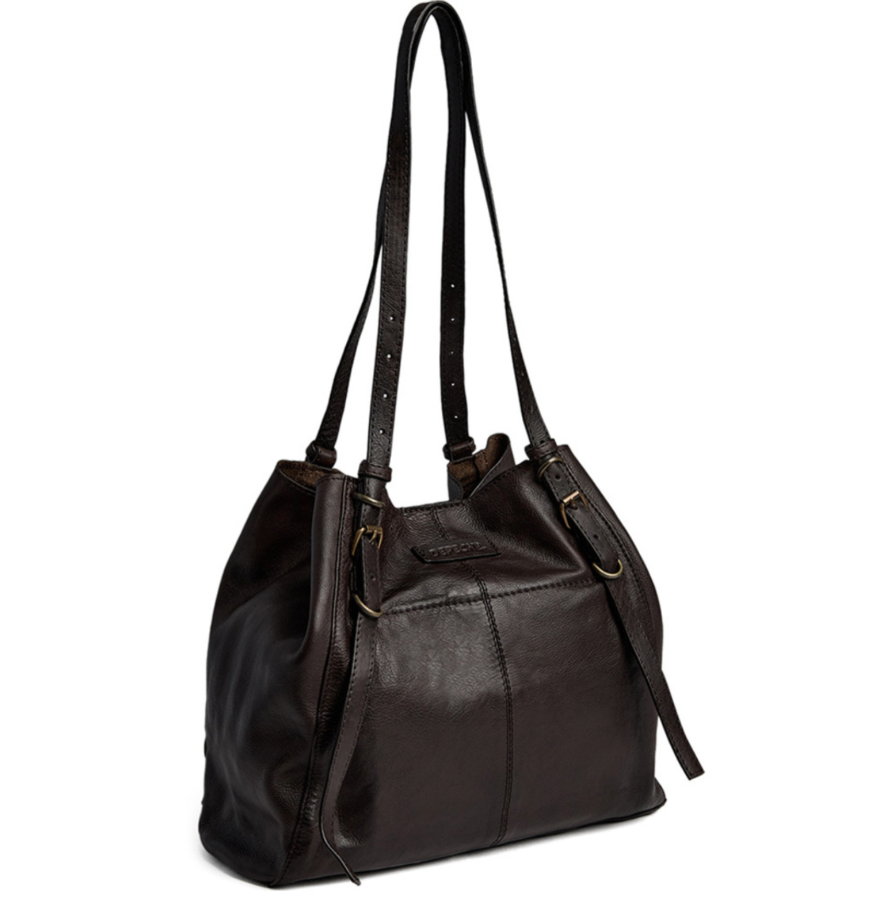 Schultertasche - Dunkelbraun
